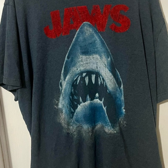 Jaws Other - Jaws Graphic T-Shirt - Gray
